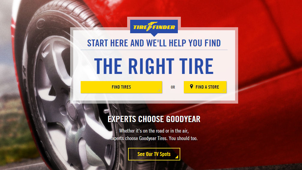 Goodyear now selling tyres online throughout the USA