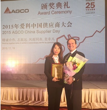 Trelleborg receive double awards from AGCO