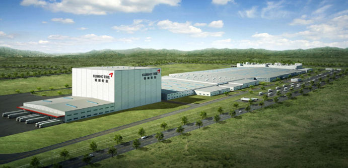 Kumho relocating Nanjing tyre plants in 2016
