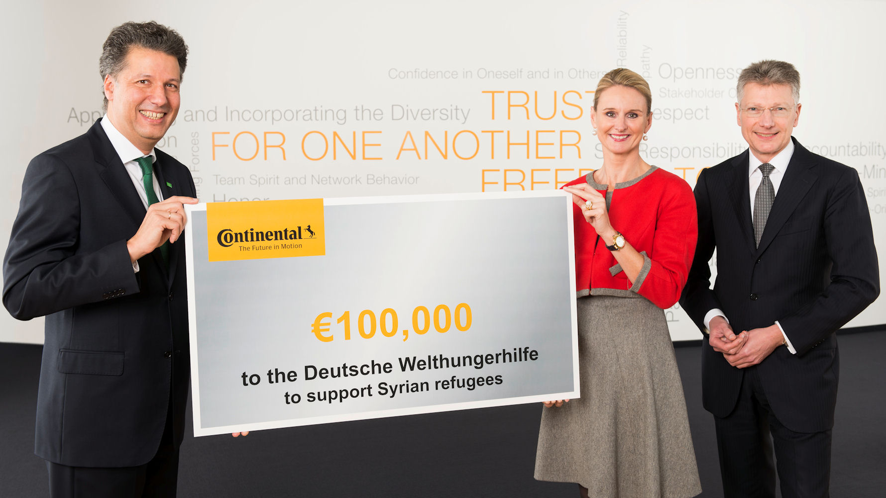 Continental donates to help Syrian refugees