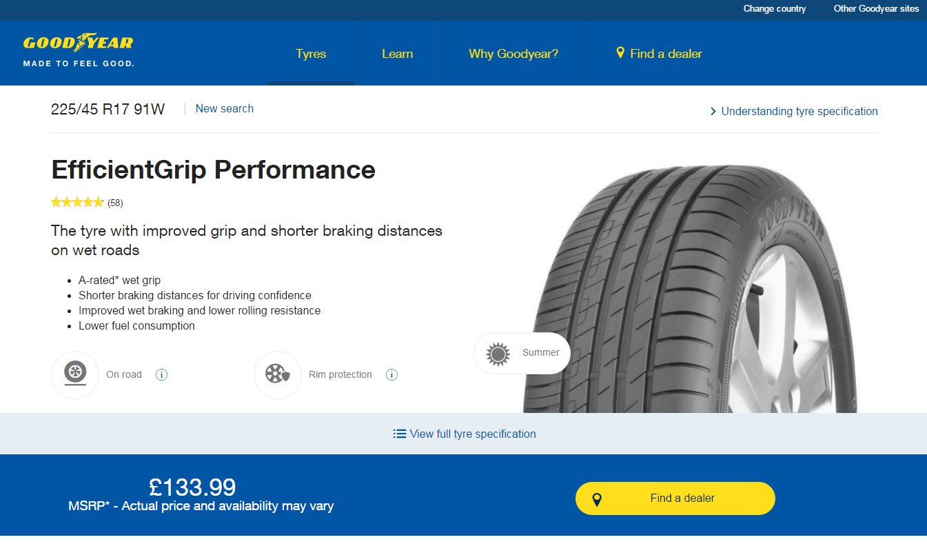 Goodyear steps up tyre retail involvement with new UK digital platform