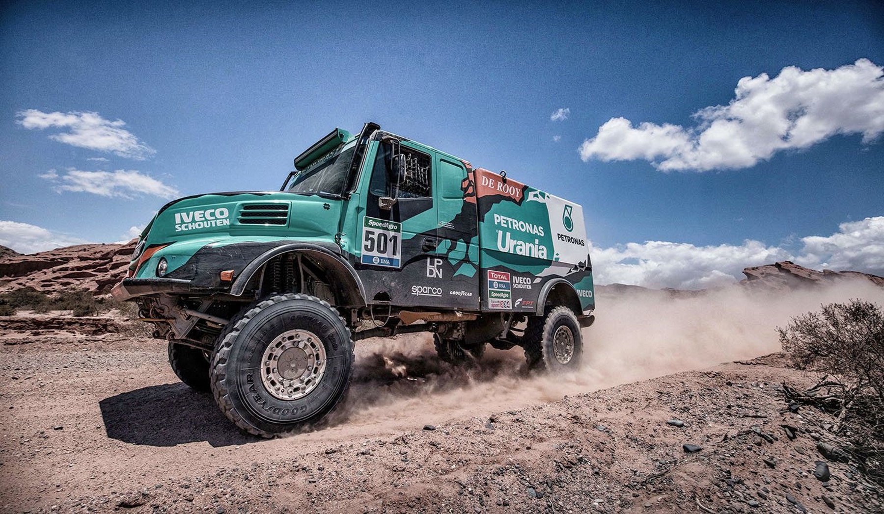 Dakar 2016 winners used Goodyear tyres
