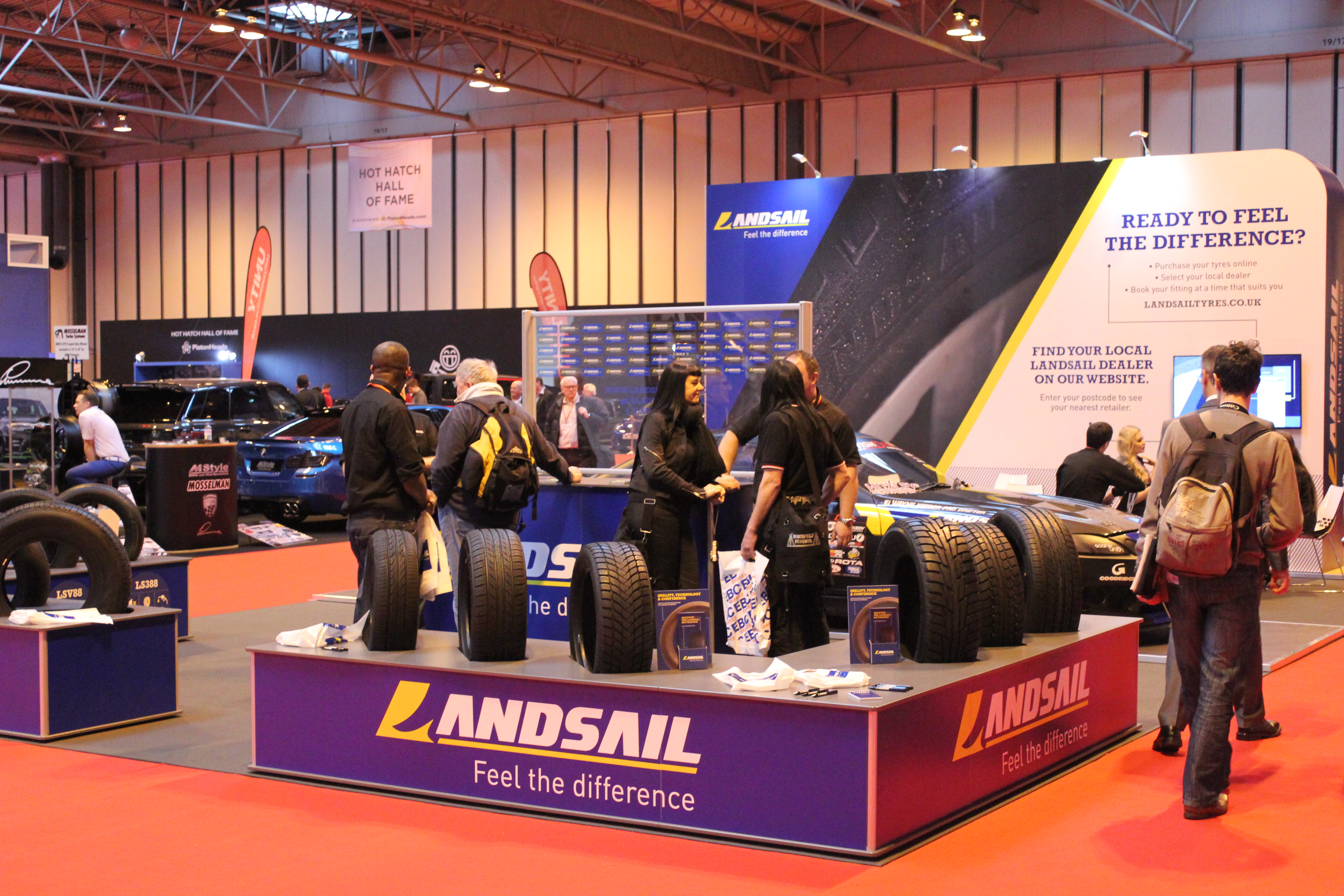Landsail raises profile at Autosport/Performance Car Show