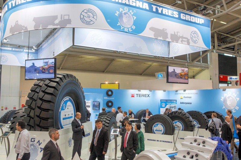 Magna Tyres to exhibit at Bauma