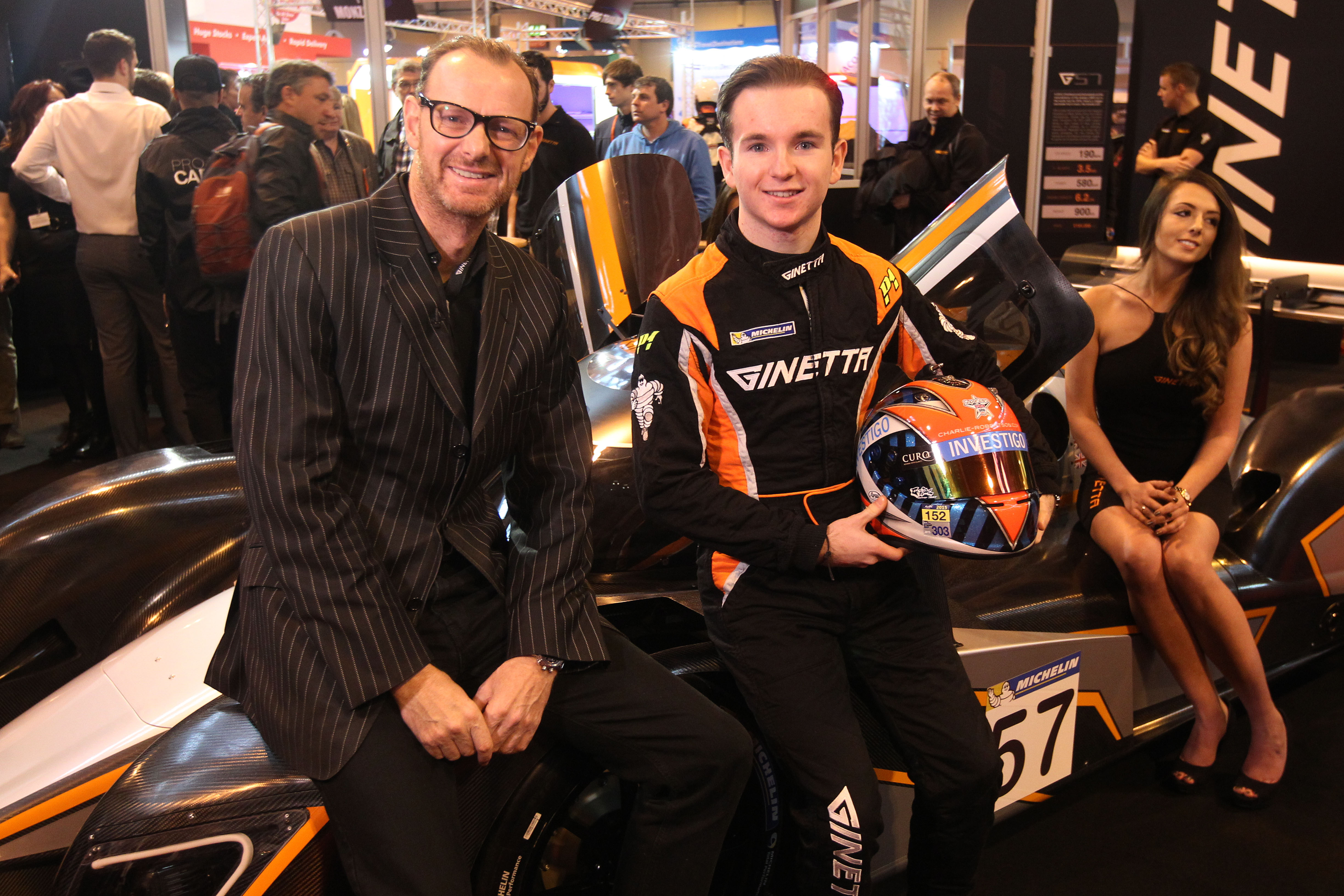 Charlie Robertson joins Ginetta team