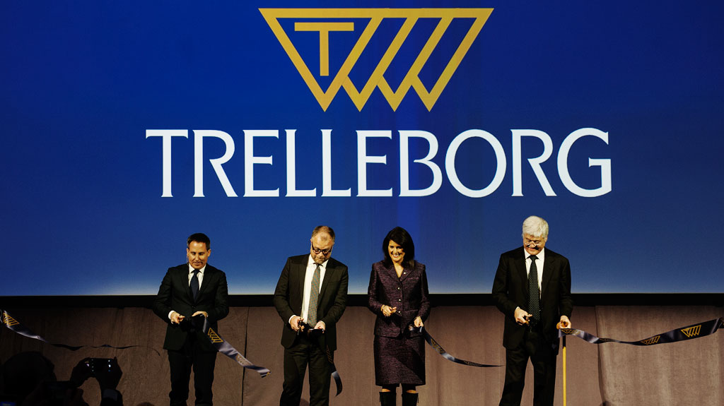 Official opening for Trelleborg’s US tyre plant