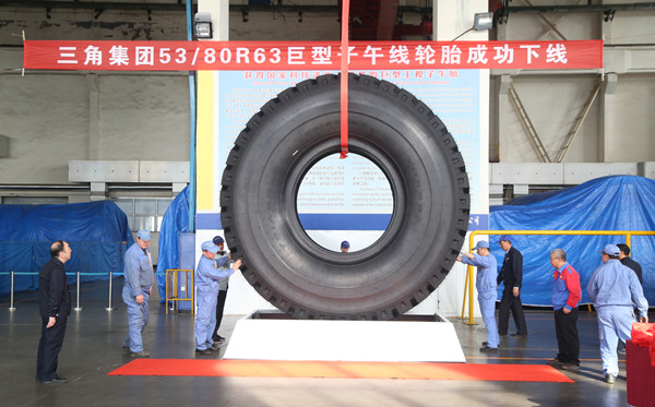 Triangle Tyre joins the “63-inch” club