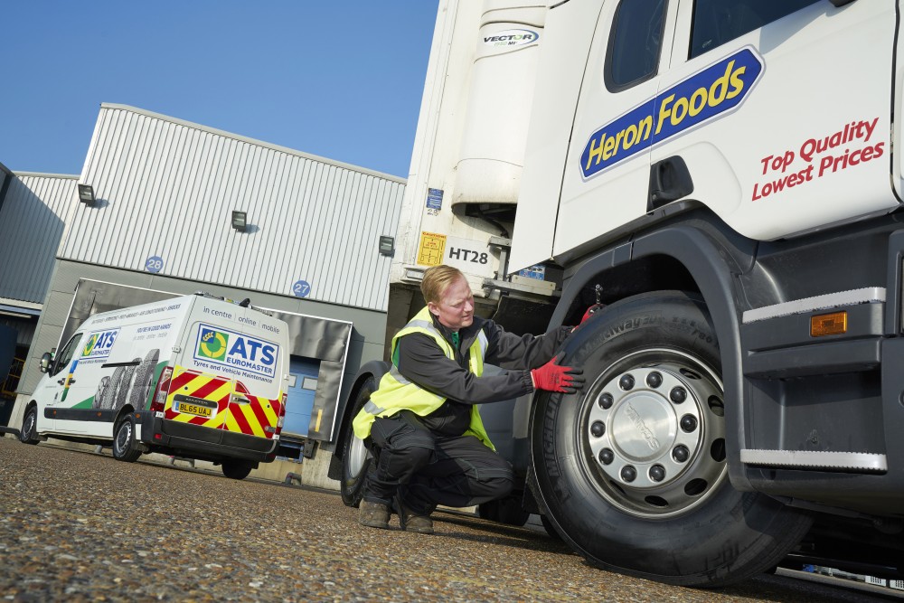 ATS Euromaster keeps tyre costs down for Heron Foods