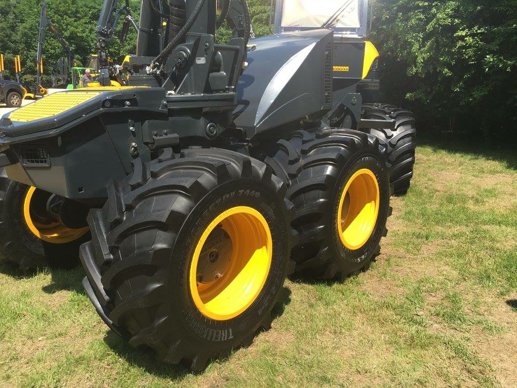 Trelleborg sponsors Wisconsin, USA Ponsse demo day