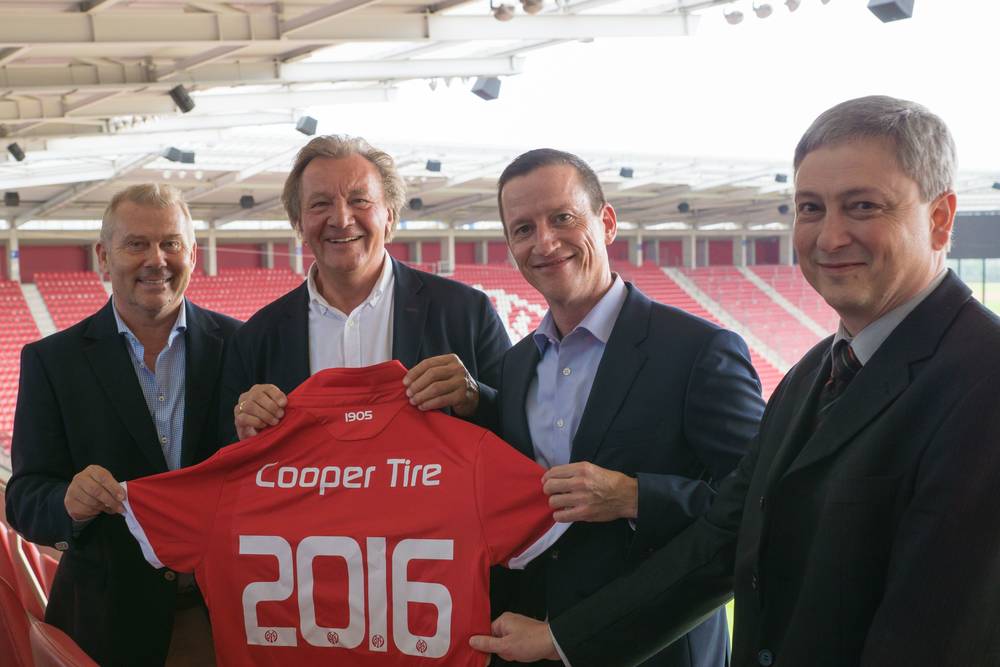 Tyres & football: Cooper Tire sponsoring 1. FSV Mainz 05