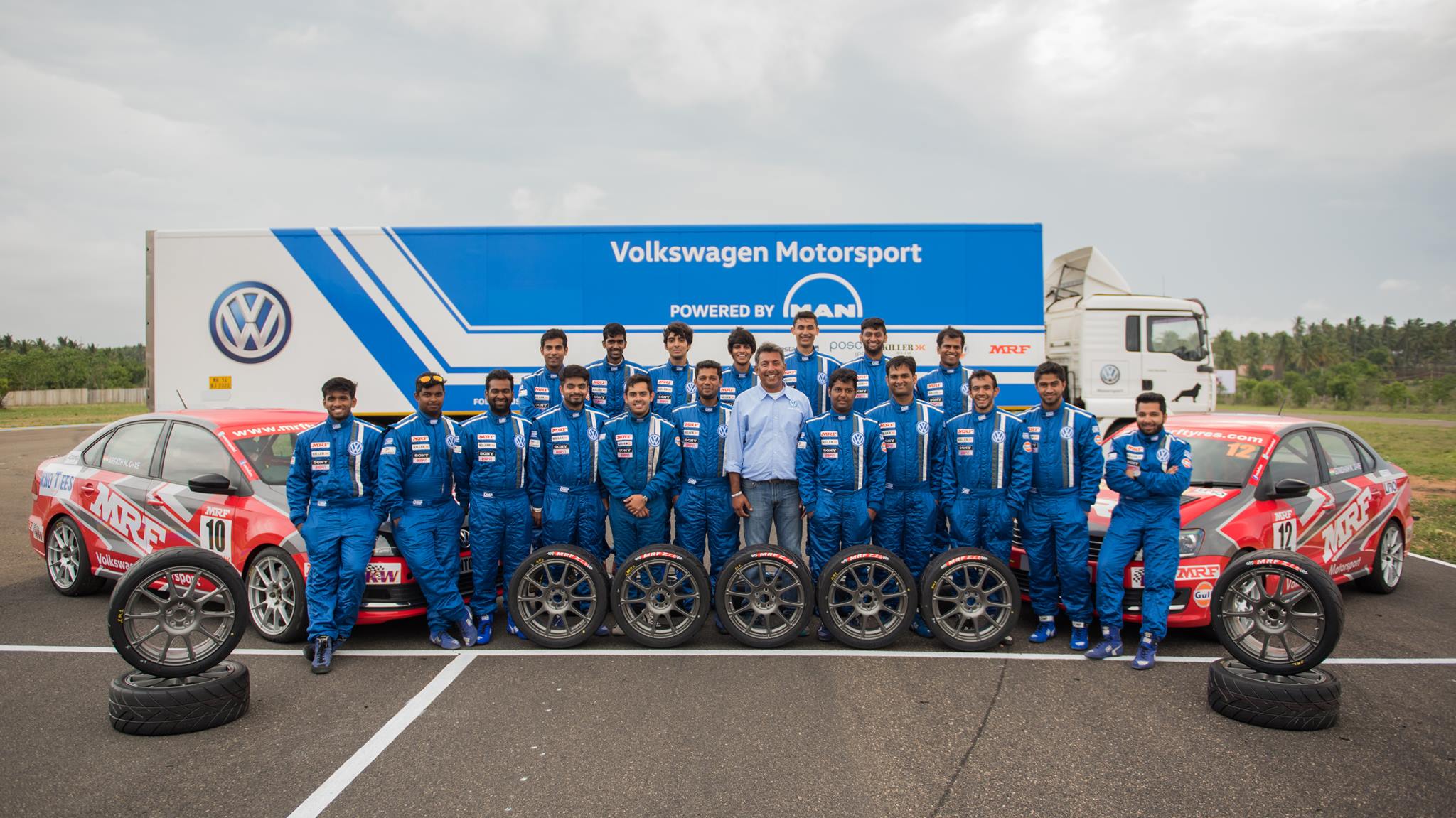 Volkswagen Vento Cup to run on MRF Tyres