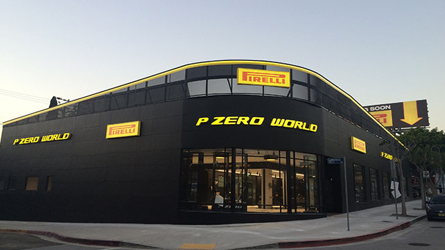 Pirelli opens first P Zero World outlet