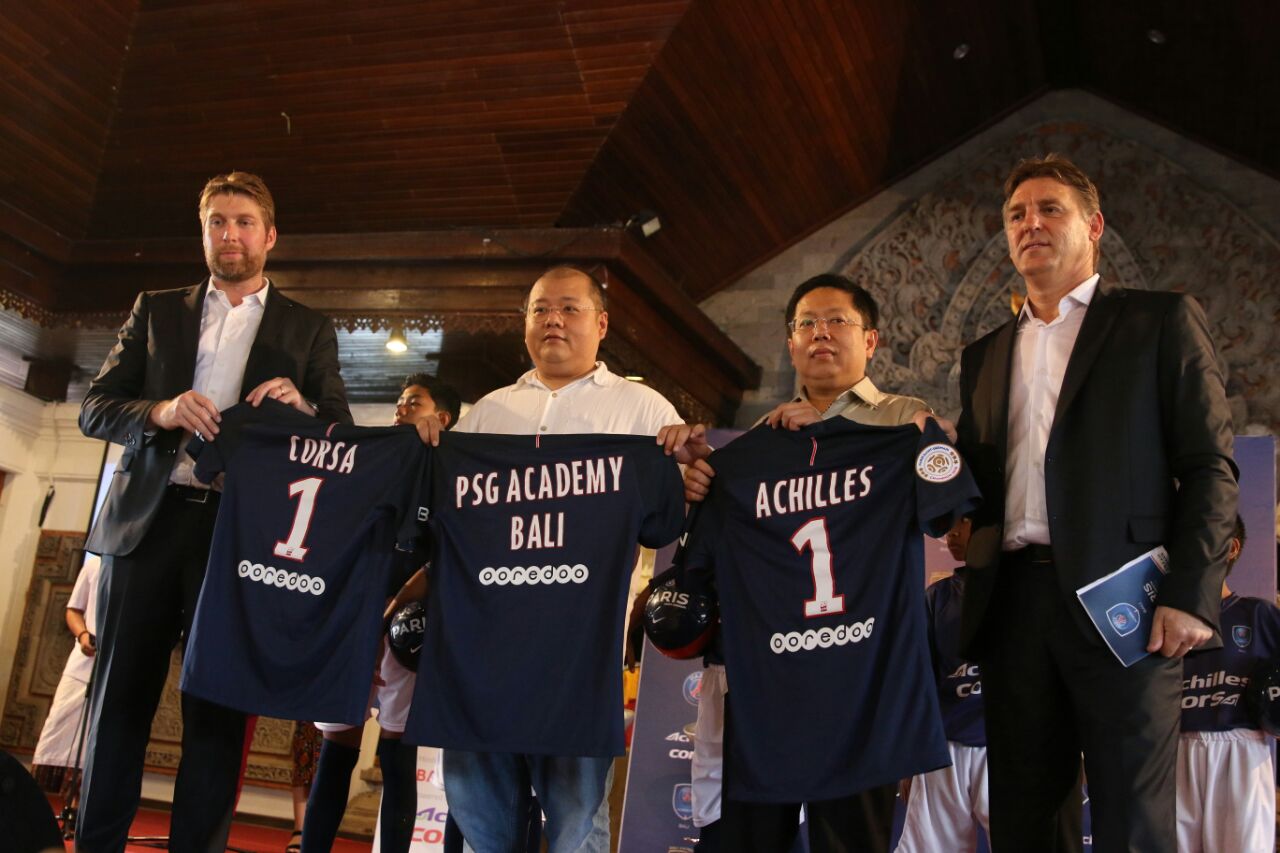 Multistrada celebrates arrival of Paris Saint-Germain Academy in Bali