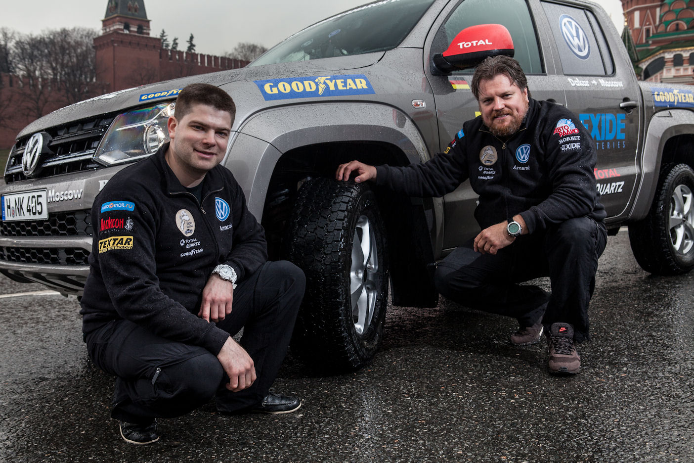Zietlow selects latest Goodyear Wrangler tyres for Dakar-Moscow record attempt