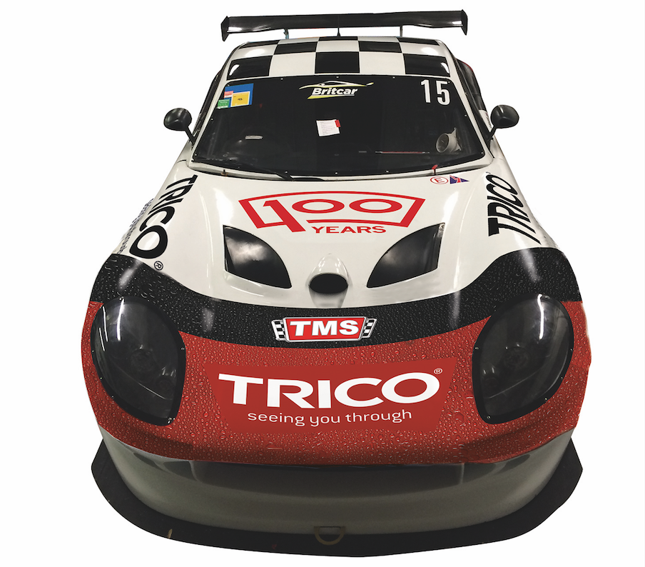 Trico sponsors leading team at Brands Hatch