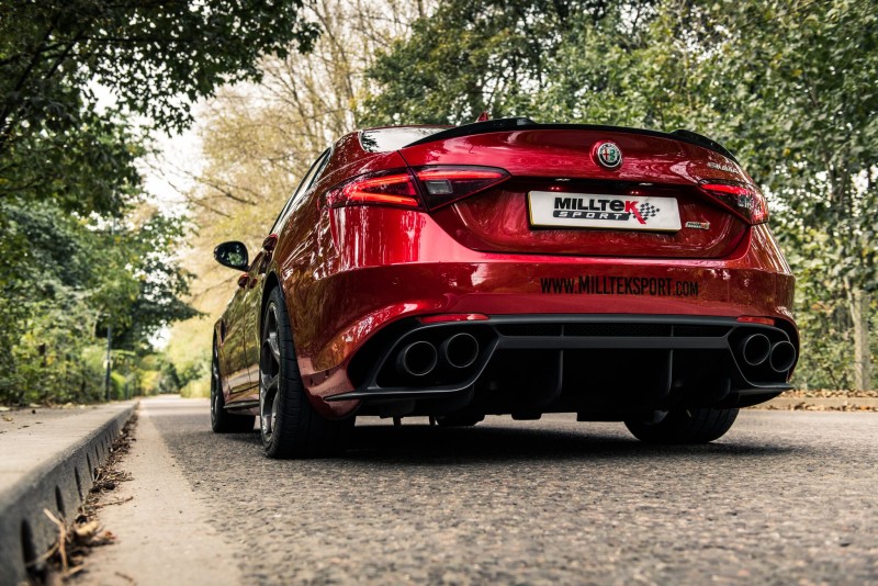Milltek releases new Alfa Romeo Giulia Quadrifoglio exhausts Milltek releases new Alfa Romeo Giulia Quadrifoglio exhausts