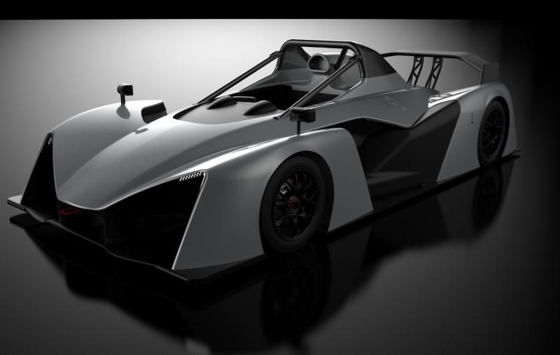 Dunlop tyres OE on Revolution track car Dunlop tyres OE on Revolution track car