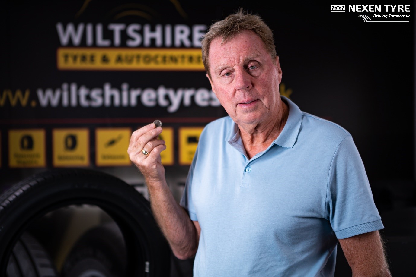 Harry Redknapp tyre safety video