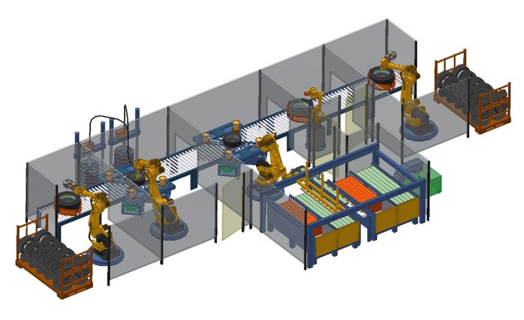 SAR manufactures advanced machinery for applications of glue and foam into radial passenger tyres