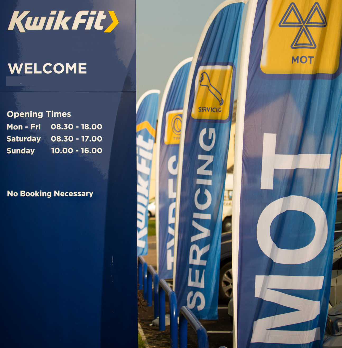 Kwik Fit mobile tyre service spike