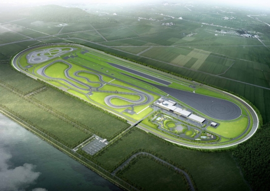 Hankook Tire’s Taean Tire Proving Ground in South Chungcheong Province will be completed in the first half of 2021 (Photo: Hankook)