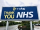 As well as helping keeping fleets of commercial vehicles running with their retreads, Vaculug was also quick to show its support for the NHS, with a speedily revamped version of its external signage (Source: Vaculug)