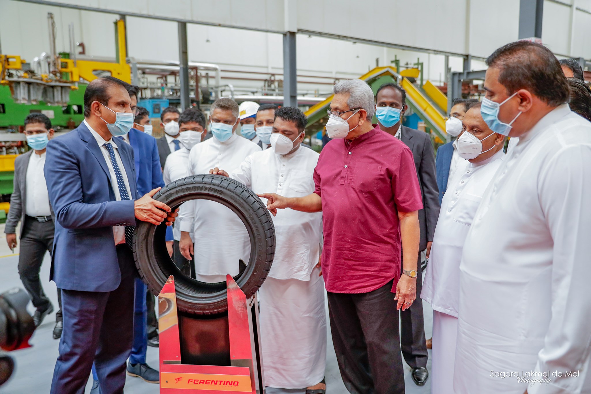 $250 million Ferentino tyre factory opens in Sri Lanka