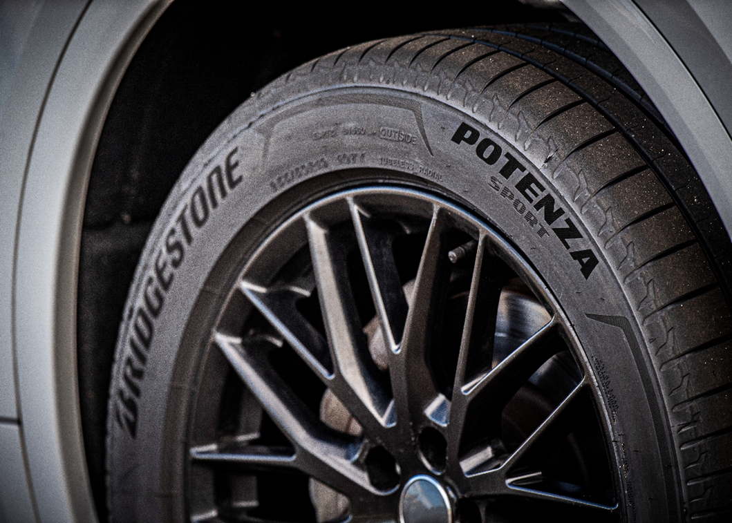 Bridgestone Potenza Sport best in wet and dry in Auto Express 18” tyre test, good result for Maxxis
