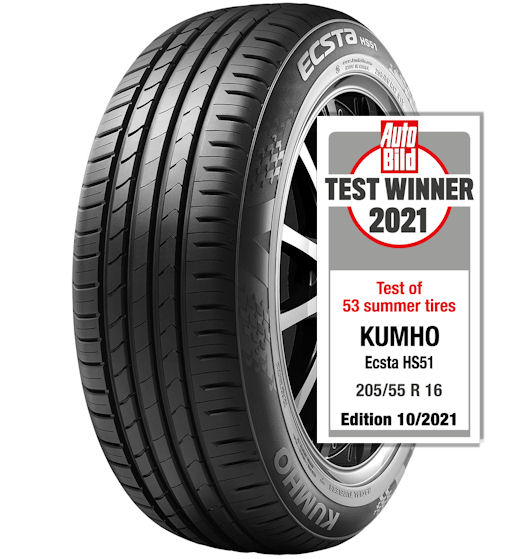 Undisputed test winner – Kumho celebrates Auto Bild result - Tyrepress