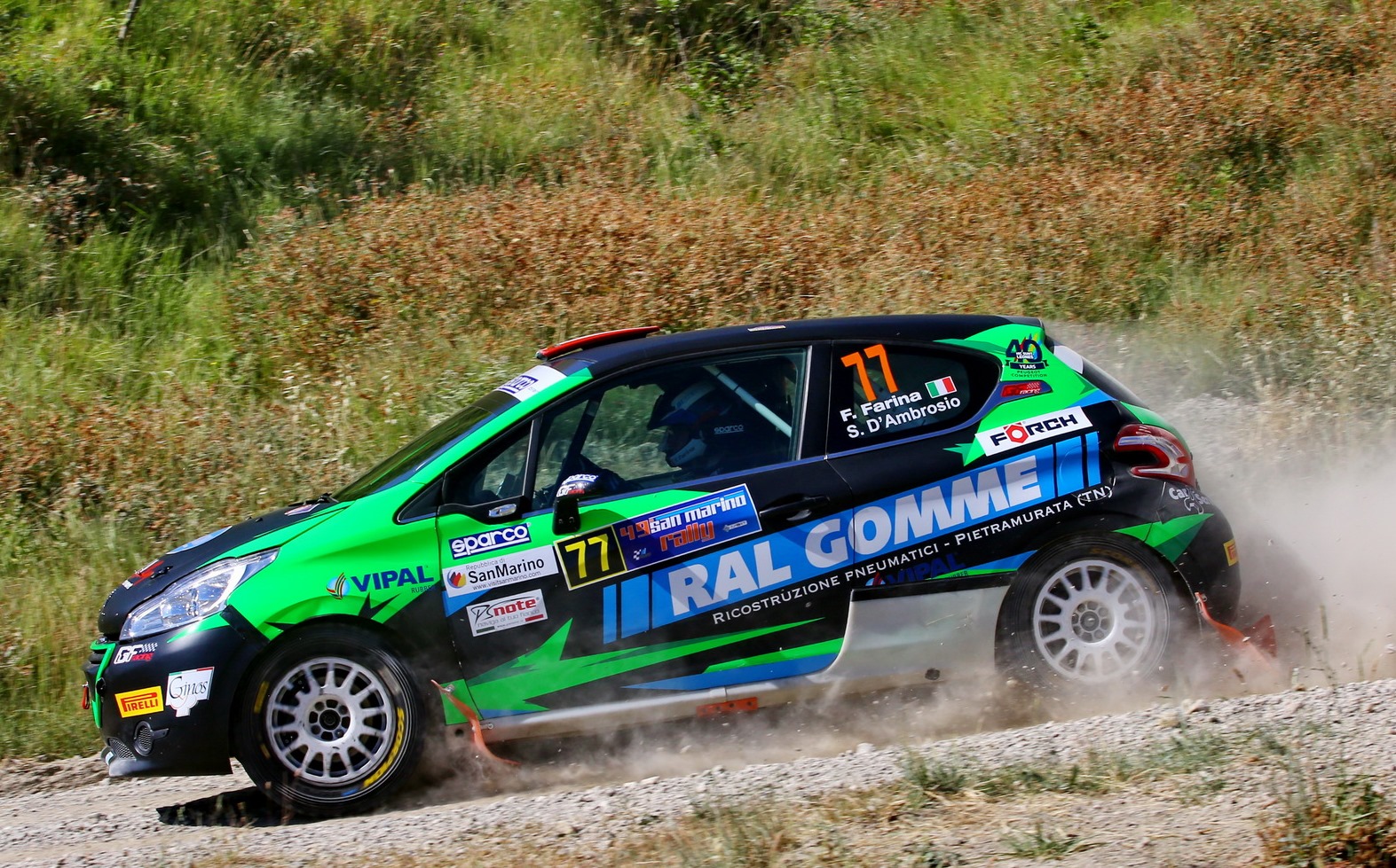 Vipal sponsors Italian rally driver, deepens Ral Gomme partnership