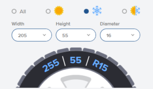 Car tyre specification picture taken from onlinecarparts.co.uk