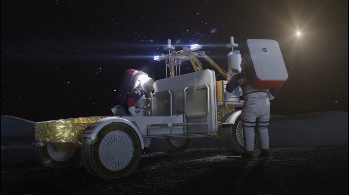 Michelin preparing to drive on the Moon