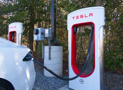 Tesla chargepoint