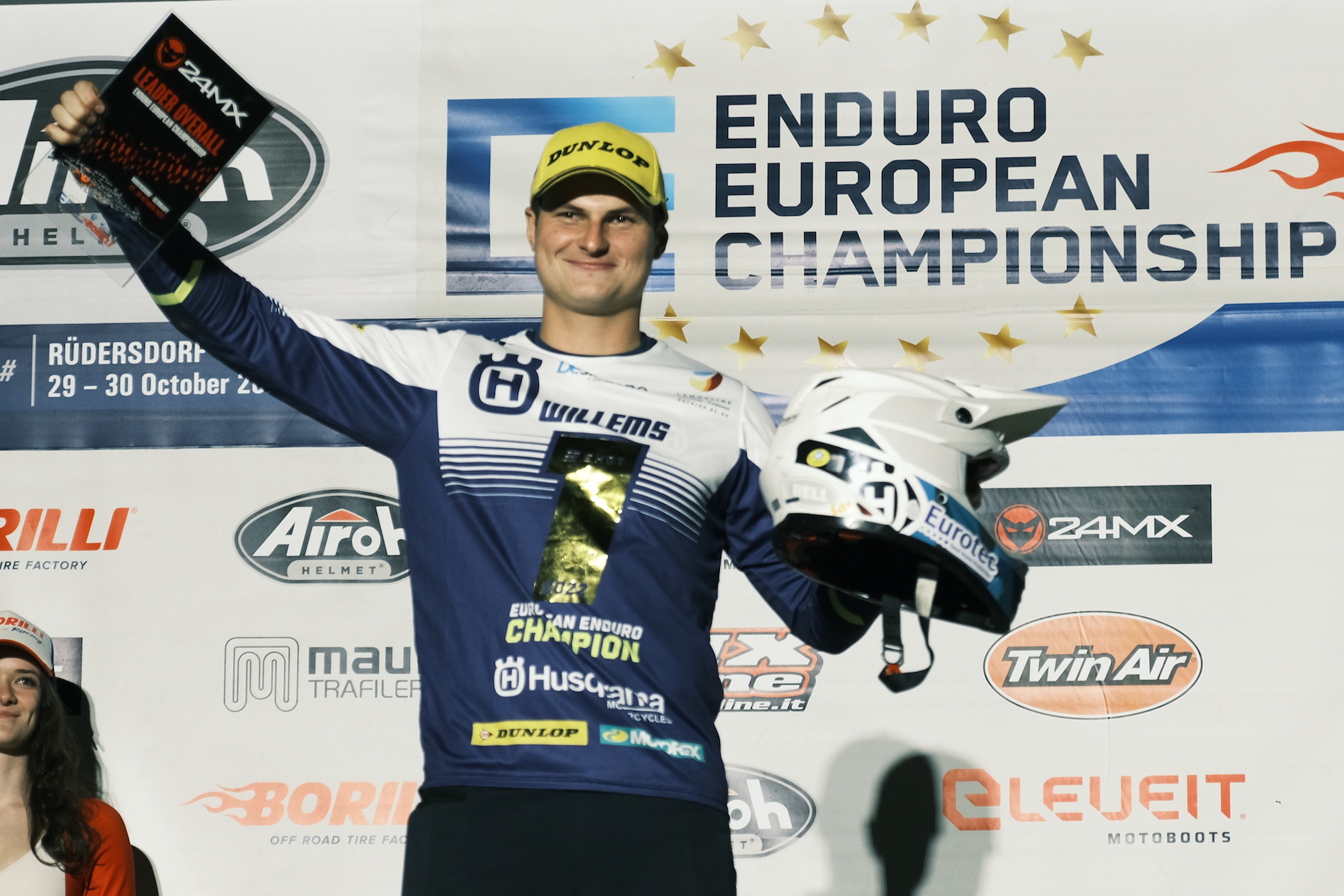 Erik Willems wins Enduro European Championship on Dunlop Geomax EN91