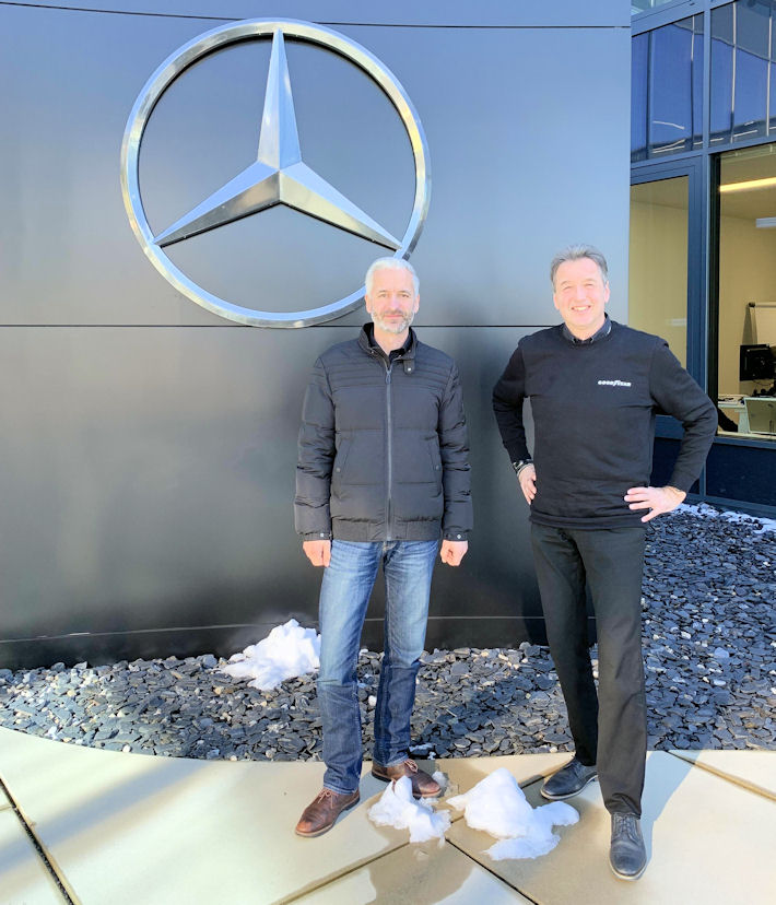 Austria: Goodyear renewed as Mercedes-Benz tyre partner