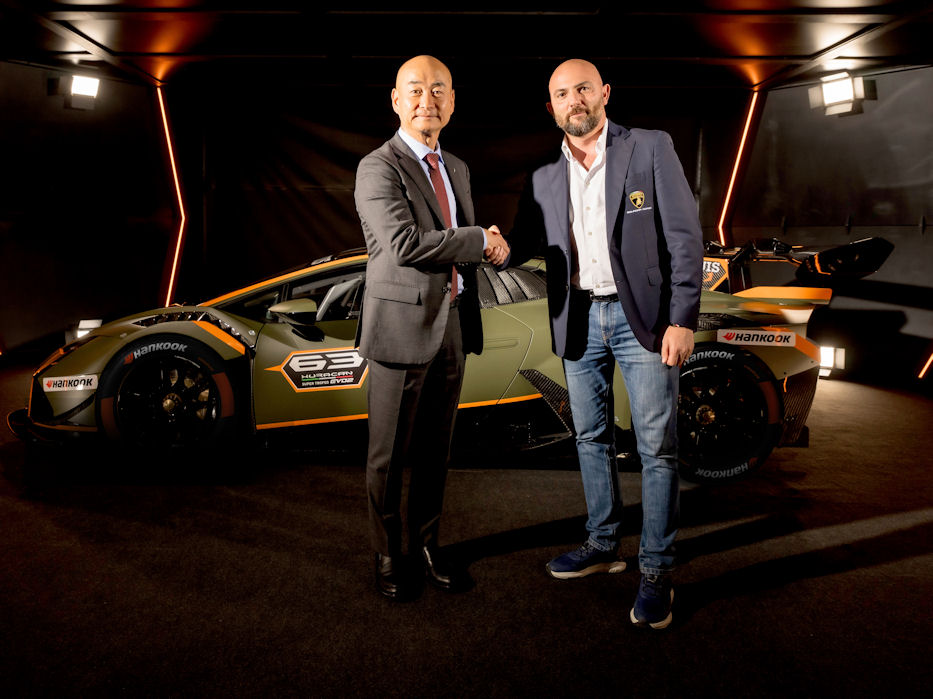 Hankook exclusive tyre partner to Lamborghini Super Trofeo