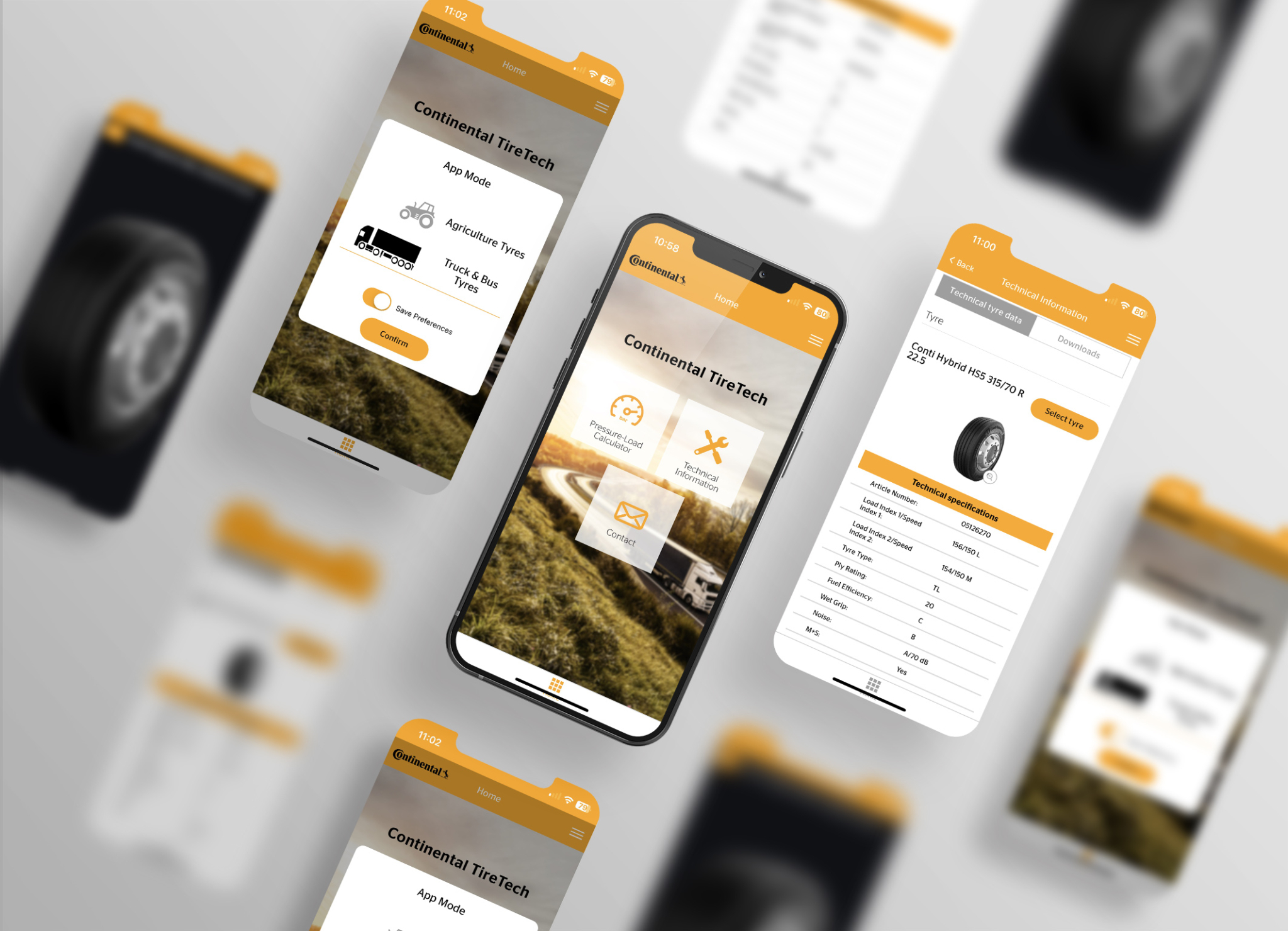Continental launches TireTech truck and bus app