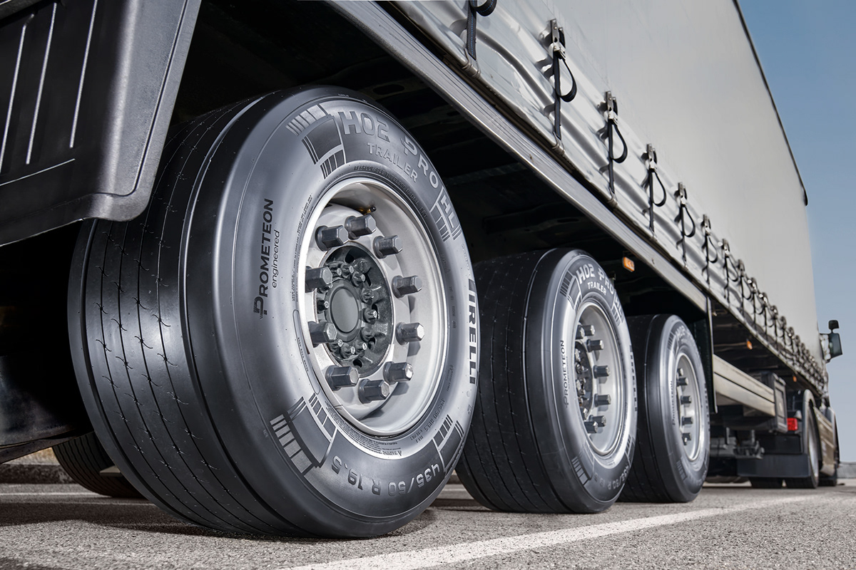 Prometeon expands Pirelli Serie 02 commercial tyre range with H02 Pro Trailer