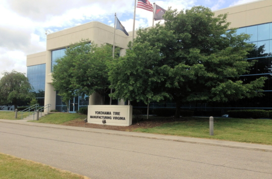 The first Yokohama-branded tyre was produced at Yokohama Tire Manufacturing Virginia (pictured) in 1990 (Photo: Yokohama)