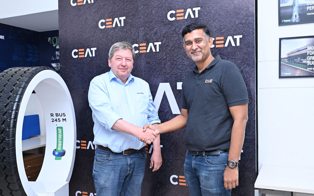 Ceat & Marangoni begin India retreading partnership