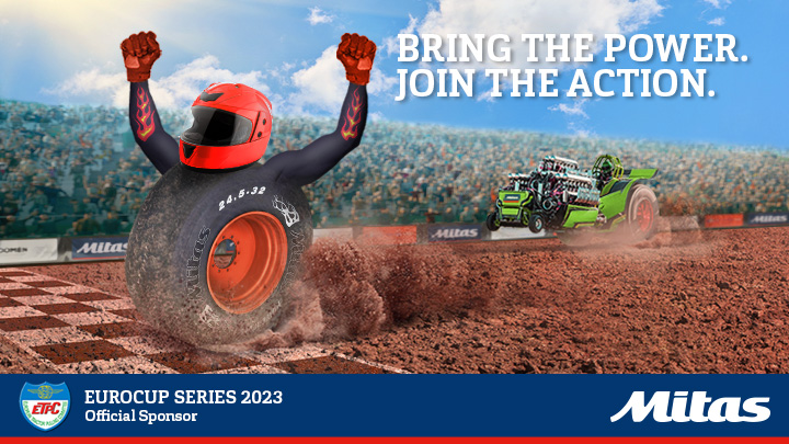Mitas becomes Eurocup Series 2023 tractor pulling sponsor