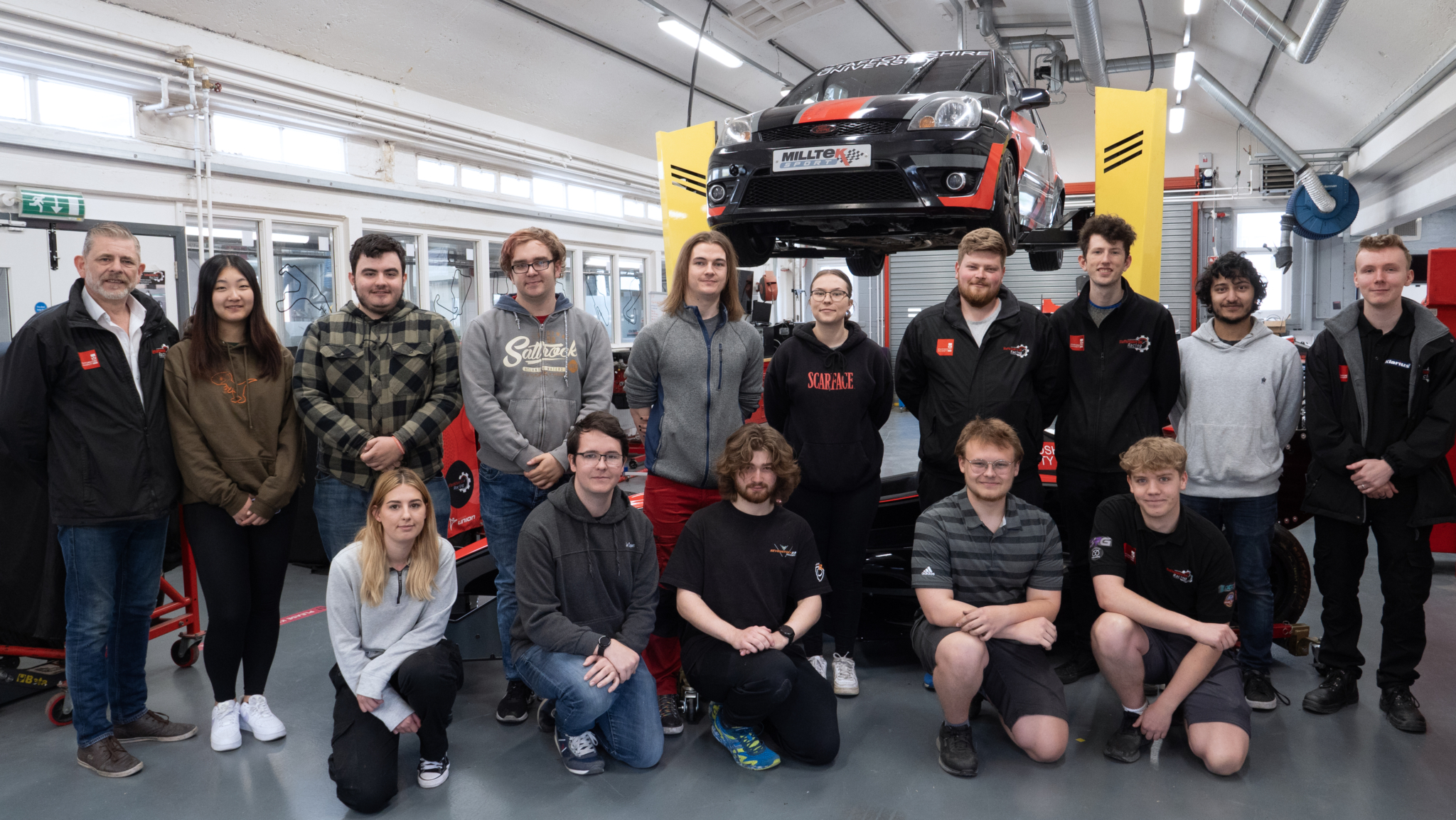 Staffordshire University Formula Student team gets bespoke laser cutting from local engineering firm, KMT