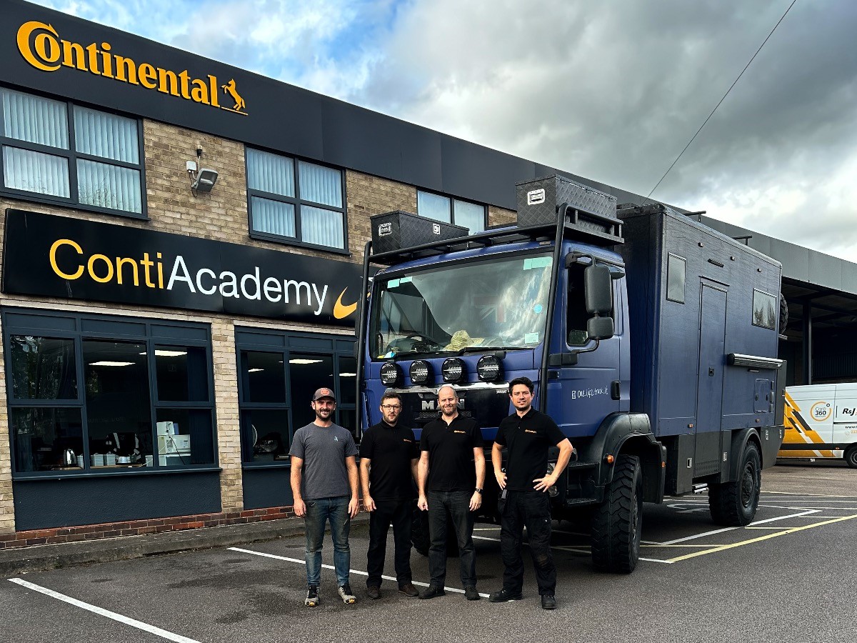 Continental supporting Bobby Bolton’s 10,000-mile UK to Australia road trip