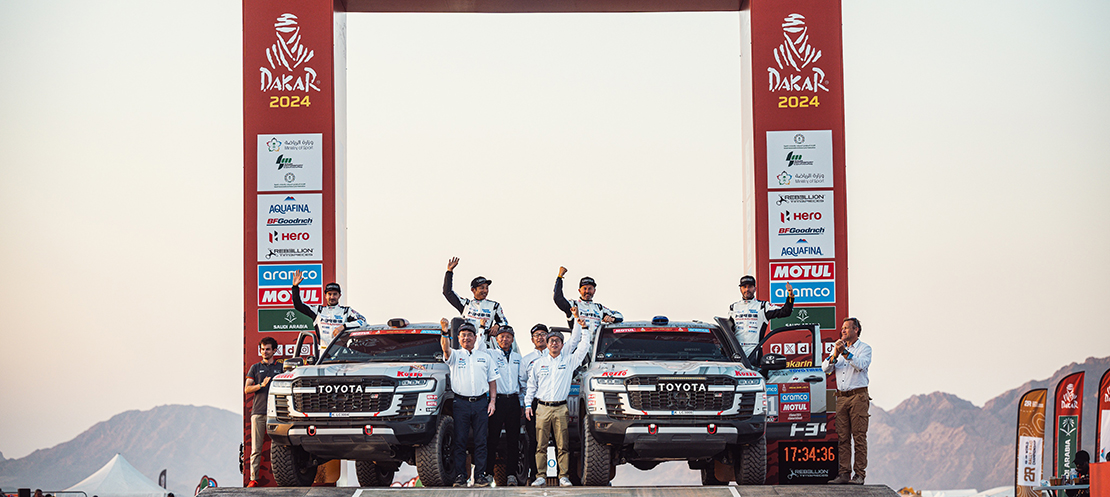 Toyo returns to Dakar Rally action