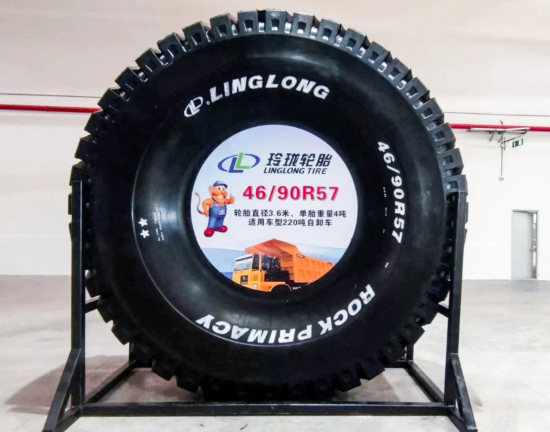 Linglong debuts 57” tyres