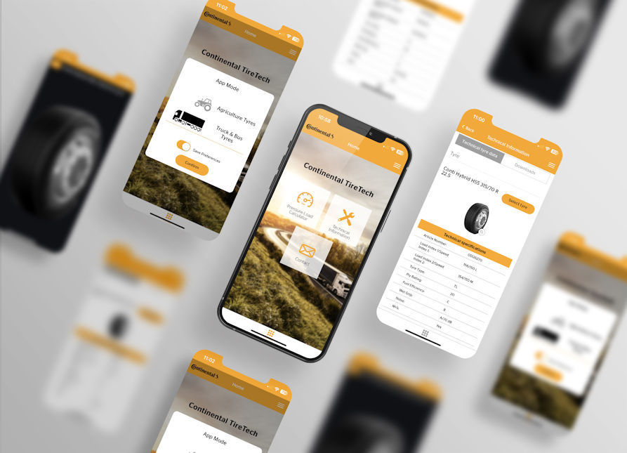 Continental adds new functionality to Tire Tech app