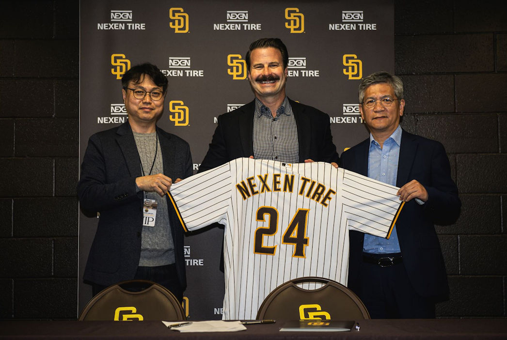 Baseball – Nexen Tire partnering San Diego Padres