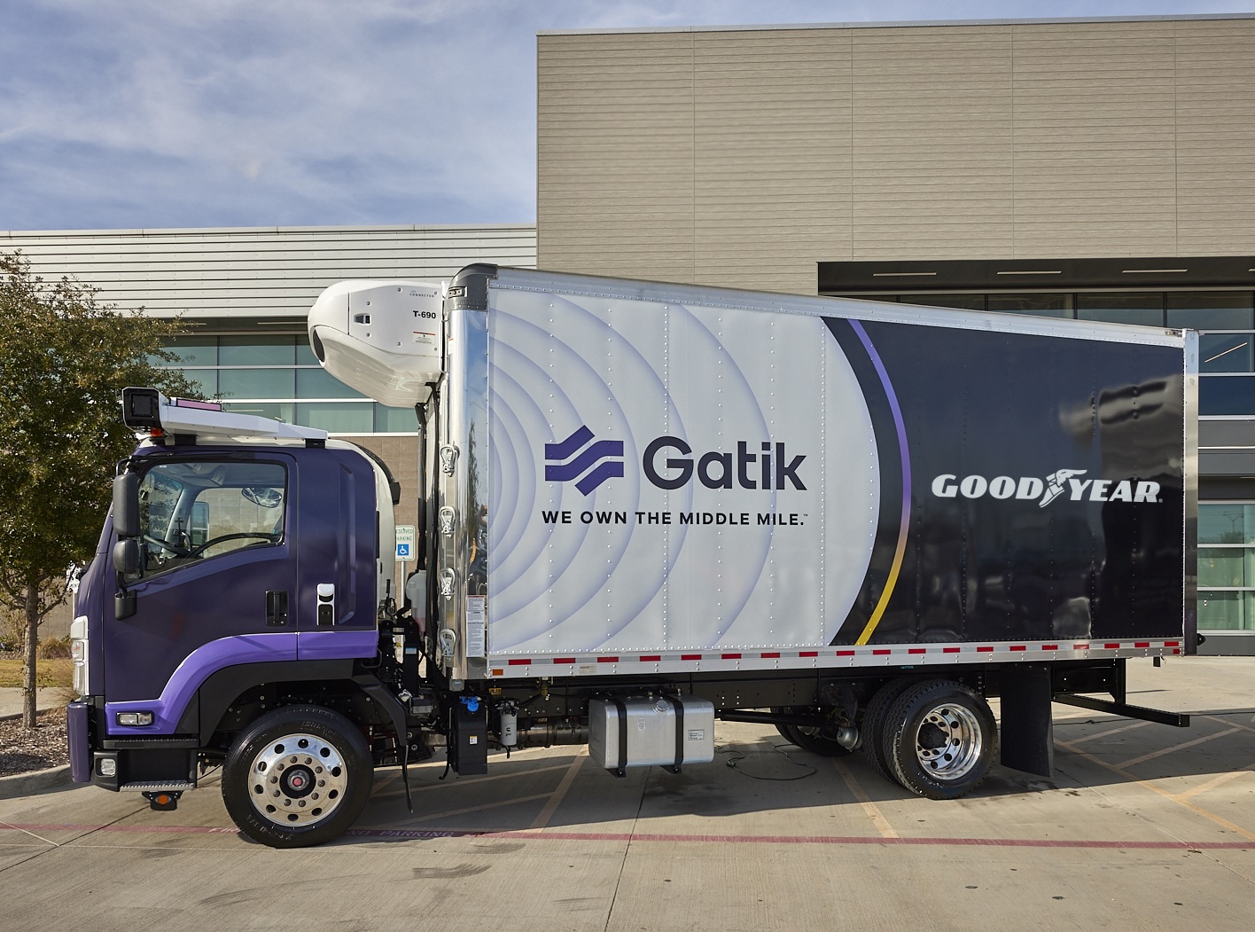 Goodyear and Gatik to roll out Goodyear Endurance RSA tyres with SightLine across autonomous fleet