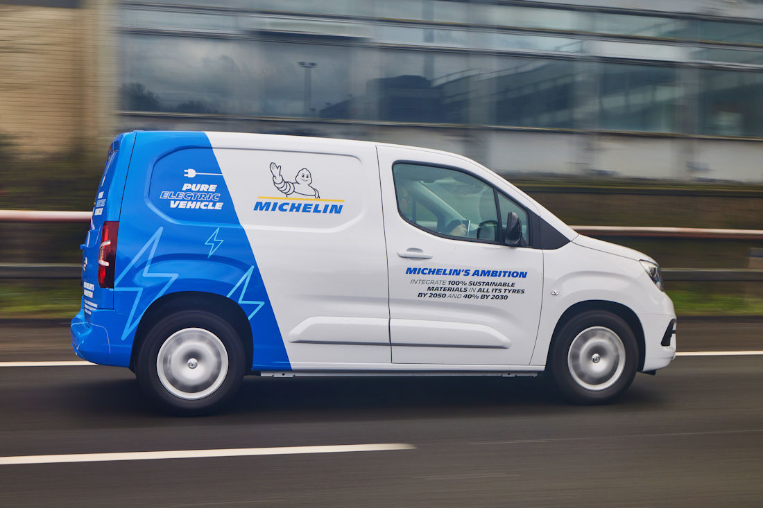 Electric vans arrive in Michelin Services and Solutions fleet