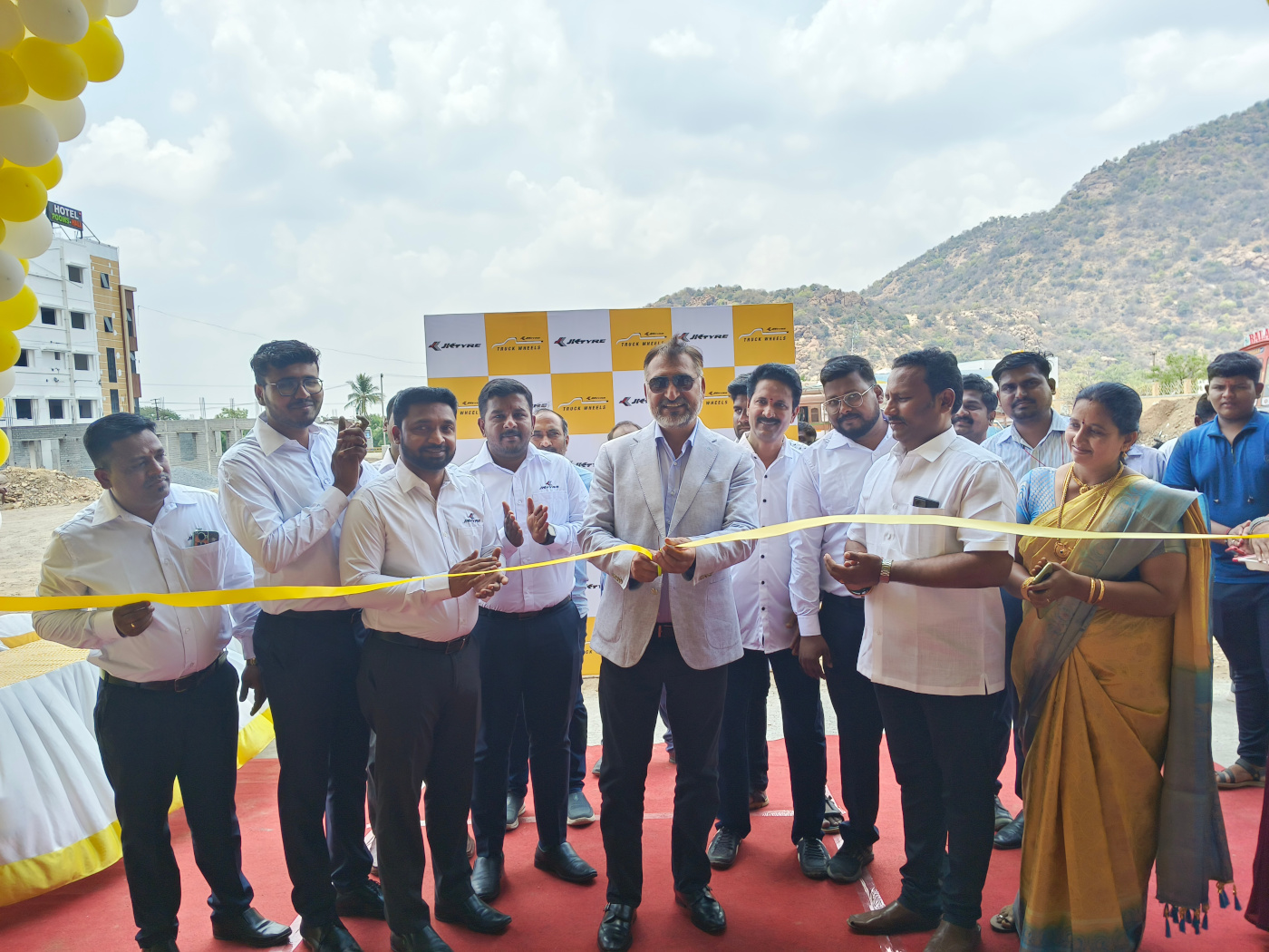 JK Tyre open 92nd branded truck tyre retail centre in India